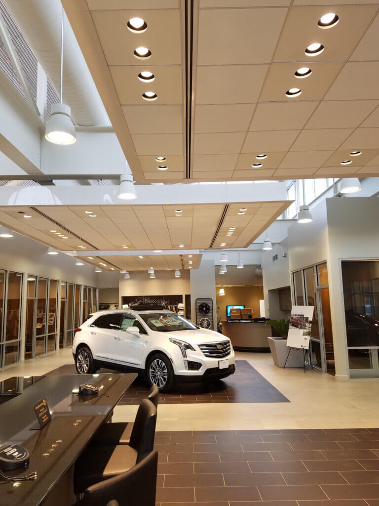 Huber Cadillac Interior Lighting Upgrade