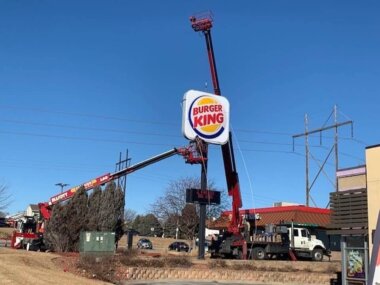 Burger King Sign