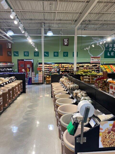 Super Saver grocery store lighting upgrade