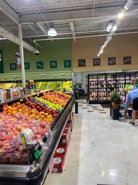 Super Saver grocery store lighting upgrade