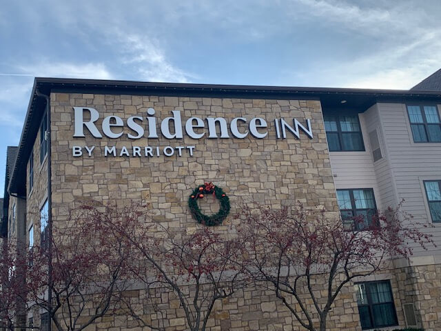 Residence Inn Sign on Building